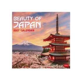 CALENDARIO 2027 da parete BEAUTY OF JAPAN quadrato LEGAMI cm30x30