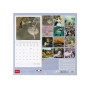 CALENDARIO 2027 da parete IMPRESSIONISTI quadrato LEGAMI cm30x30