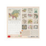 CALENDARIO 2027 da parete VINTAGE MAPS quadrato LEGAMI cm30x30