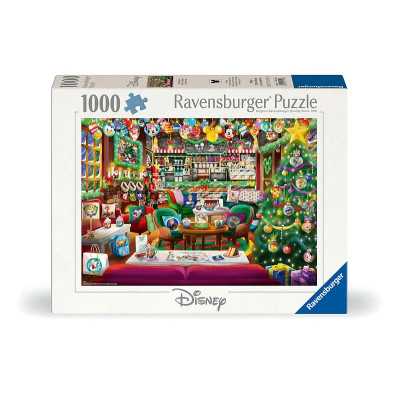 PUZZLE 1000 PEZZI ravensburger CHRISTAMS CAFE originale DISNEY ﻿softclick