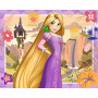 PUZZLE 48 PEZZI ravensburger RAPUNZEL originale DISNEY PRINCESS età 4+