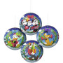 DISNEY CHRISTMAS BALL ravensburger PUZZLE 3D sfere 4 DA 54 PEZZI età 6+