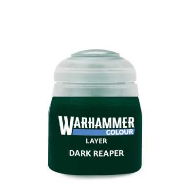 DARK REAPER colore LAYER Warhammer 12ML acrilico GRIGIO SCURO opaco GAMES WORKSHOP età 12+