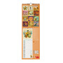 CALENDARIO 2027 da parete BOOK LOVERS legami VERTICALE cm16x49