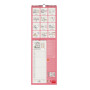 CALENDARIO 2027 da parete LIFE IS BETTER WITH CATS legami VERTICALE cm16x49