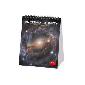 CALENDARIO 2027 da tavolo BEYOND INFINITY legami PER SCRIVANIA cm12x14,5