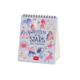 CALENDARIO 2027 da tavolo WRITTEN IN THE STARS legami PER SCRIVANIA cm12x14,5