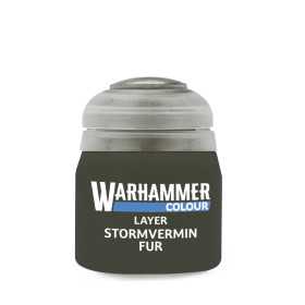 STORMVERMIN FUR paint colore acrilico layer 12 ml Warhammer Games Workshop