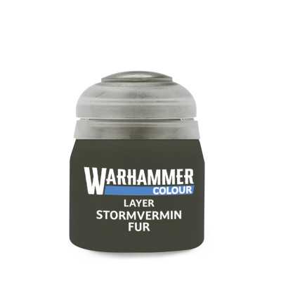 STORMVERMIN FUR paint colore acrilico layer 12 ml Warhammer Games Workshop