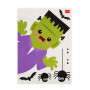 PUMPKIN zucca WINDO WOW adesivi elettrostatici per finestre HALLOWEEN legami