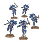 SQUADRA VETERANA DELL'AVANGUARDIA con reattori dorsali VANGUARD VETERAN SQUAD warhammer 40k SPACE MARINES età 12+