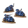SQUADRA STAFFETTE set di miniature OUTRIDER SQUAD warhammer 40k SPACE MARINES età 12+