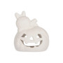 PORTACANDELA kit artistico DA COLORARE zucca e coniglietto BUNNY legami PAINT YOUR HALLOWEEN
