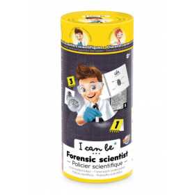 POSSO ESSERE SCIENZIATO FORENSE kit scientifico BUKI set educativo ESPERIMENTI età 8+
