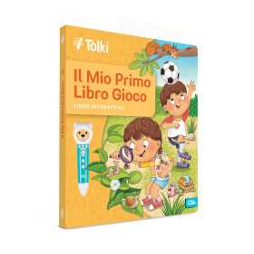 IL MIO PRIMO LIBRO GIOCO albi LIBRO INTERATTIVO educativo TOLKI età 5+