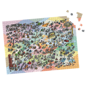 PUZZLE DELLE FORMICHE fabio vettori WI FI SEMPRE CONNESSO made in italy 1080 PEZZI eco friendly