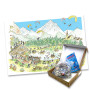 PUZZLE DELLE FORMICHE fabio vettori MONTAGNA ESTATE made in italy 540 PEZZI eco friendly