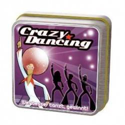 CRAZY DANCING gioco danza OLIPHANTE party game SCATOLA IN LATTA età 8+ Cocktail Games