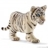 Cucciolo di TIGRE BIANCA animali in resina SCHLEICH miniature 14732 Wild Life WHITE TIGER