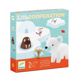 LITTLE COOPERATION Djeco GIOCO COPERATIVO collaborativo PER BAMBINI età 2 - 5 anni DJ08555
