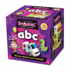 BRAIN BOX ABC gioco di carte ITALIANO memoria 10 MINUTI brainbox QUIZ età 4+