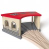 DEPOSITO TRENI IN LEGNO FERROVIA HAPE in legno E3704 rail depot