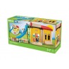 PLAYSET SCUOLA play set CORTILE school EDIFICIO trenino BRIO world 22 PZ parco giochi 33943 età 3+