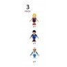 FAMILY PACK pacchetto famiglia BRIO 3 personaggi SET miniature 33951 età 3+