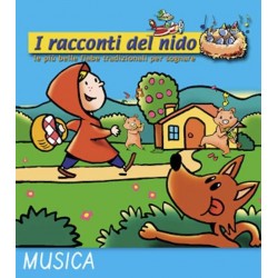 AL LUPO AL LUPO audio CD Coccole Sonore racconti del nido 4 fiabe narrate
