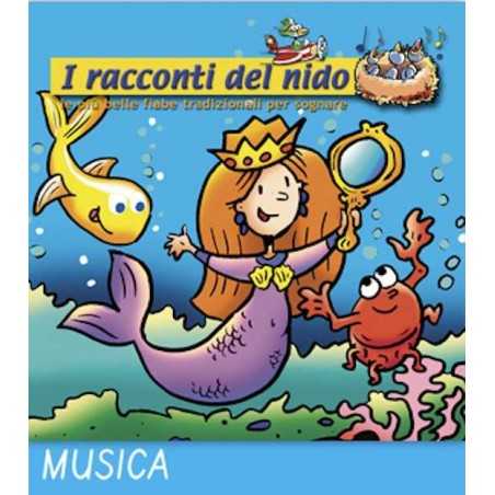 LE MERAVIGLIE DEL MARE audio CD Coccole Sonore racconti del nido 6 fiabe filastrocche narrate