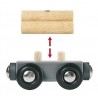 CARICO LEGNAME lumber loading set BRIO world TAGLIO LEGNA ferrovia TRENO trenino 33789 SEGHERIA età 3+