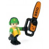 CARICO LEGNAME lumber loading set BRIO world TAGLIO LEGNA ferrovia TRENO trenino 33789 SEGHERIA età 3+