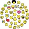 STAMPO SMILEY WORLD stampo minos 38 TIMBRI con tampone SMILE Aladine STAMPINI MODULARI faccine 3+