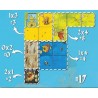KINGDOMINO edizione italiana OLIPHANTE tessere GIOCO DI SOCIETA' tipo Carcassonne PIAZZAMENTO età 8+