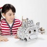 U-BOAT To Do SOTTOMARINO in cartone DA MONTARE e colorare 52 PEZZI kit 100% MADE IN ITALY 4+