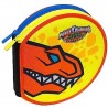 ASTUCCIO DOPPIO SCOMPARTO round pencil case 2017 POWER RANGERS attrezzato e accessoriato MATERIALE ALL'INTERNO rotondo