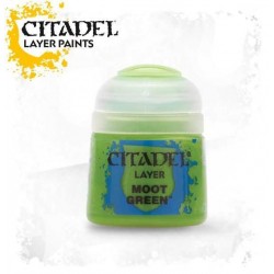 MOOT GREEN colore LAYER Citadel WARHAMMER Games Workshop 12 ml VERDE