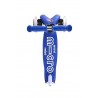 MONOPATTINO Mini Micro DELUXE mono pattino BLU originale 3 RUOTE TRASPARENTI età 2+