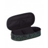 ASTUCCIO Invicta LIP pencil bag FANTASIA verde PORTAPENNE scomparto interno attrezzato PORTA PENNE