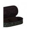 ASTUCCIO Invicta LIP pencil bag FANTASIA verde PORTAPENNE scomparto interno attrezzato PORTA PENNE
