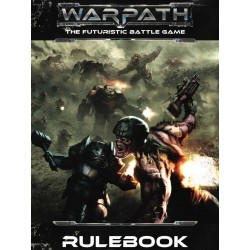 WARPATH RULEBOOK MANTIC regolamento gioco di miniature sci-fi in inglese THE FUTURISTIC BATTLE GAME