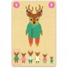 FAMILOU gioco di carte delle 7 famiglie cooperativo Djeco DJ05103 dai 5 anni