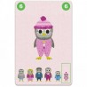 FAMILOU gioco di carte delle 7 famiglie cooperativo Djeco DJ05103 dai 5 anni