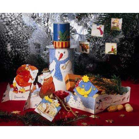 Decorazioni natalizie di carta