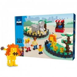 MINI BASIC 760 pezzi PLUSPLUS gioco modulare ZOO costruzioni PLUS PLUS età 5+