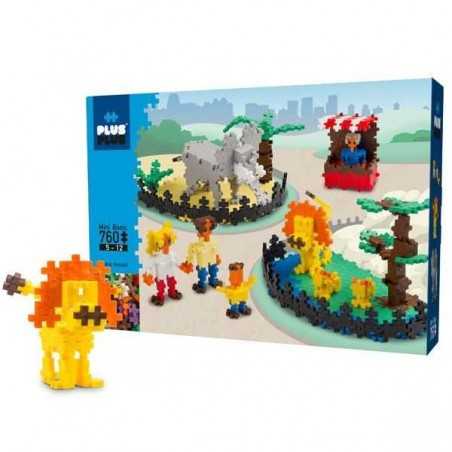 MINI BASIC 760 pezzi PLUSPLUS gioco modulare ZOO costruzioni PLUS PLUS età 5+