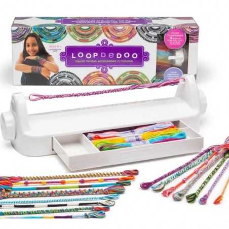 LOOPDEDOO loop de doo ANN WILLIAMS maglia TELAIO + 12 MATASSE DI FILO facile BRACCIALETTI