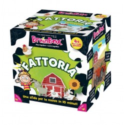 BRAIN BOX FATTORIA italiano gioco di carte memoria da 8 anni memory brainbox