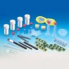 MICROSCOPIO A DUE VIE set con visore e proiettore EDU-TOYS 3 ottiche di precisione per bambini