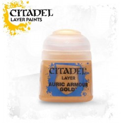 AURIC ARMOUR GOLD colore LAYER Citadel WARHAMMER Games Workshop BLU 12 ml